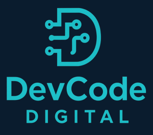 20251021 1334 logo devcode digital simple compose 01k82qhdvse258m0v38c37msfx